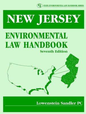 cover image of New Jersey Environmental Law Handbook